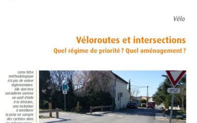 Véloroutes et intersections