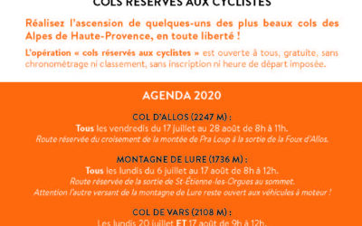Cols réservés au vélo