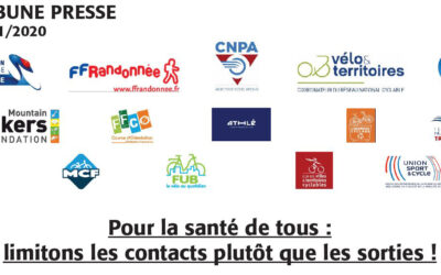 Tribune activité physique – la Fédération signataire