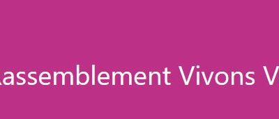 Calendrier des Rassemblements Vivons Vélo 2023